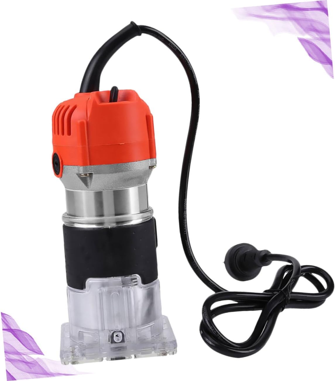 800w Wood Slotting Machine Electric Wood Router Trimming Tool for Accurate Grooving Durable and Shock-resistant for Woodworking Projects Us Plug