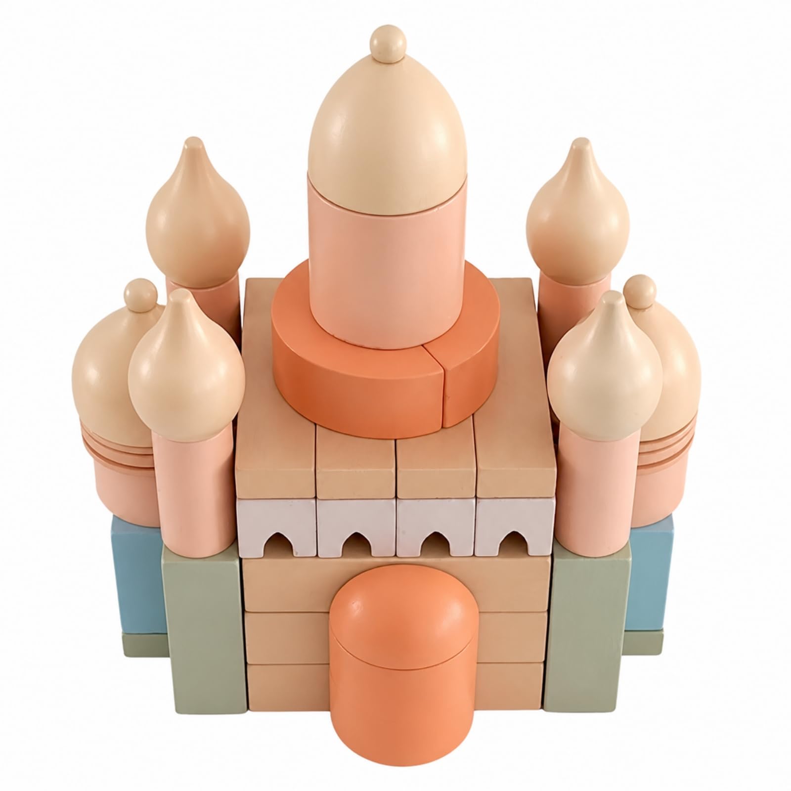 predolo Set di Costruzione con Strutture Verticali Non Elettrico Giocattolo Educativo di Costruzione in Legno Senza Schermo Kit Montaggio Creativo, Stile B