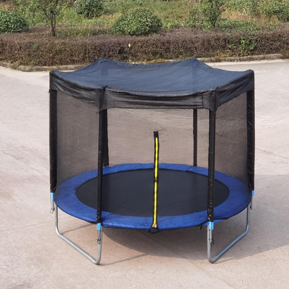2026 Upgraded Trampolin Sonnenschutz, 183/244/305/366/427cm Trampolin-Schattenabdeckung, Trampolin Zelt for 6/8 Stangen, UV Resistant, Eva Zubehör