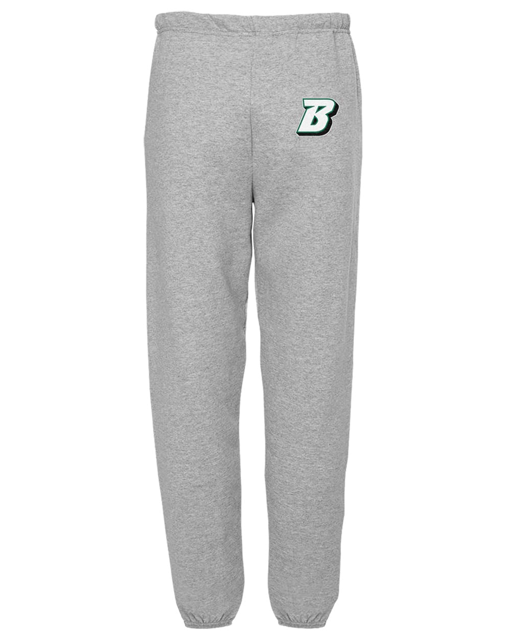 LOGOVISION Binghamton University Primary Logo Mens Jogger Sweatpants, Athletic Heather, Small
