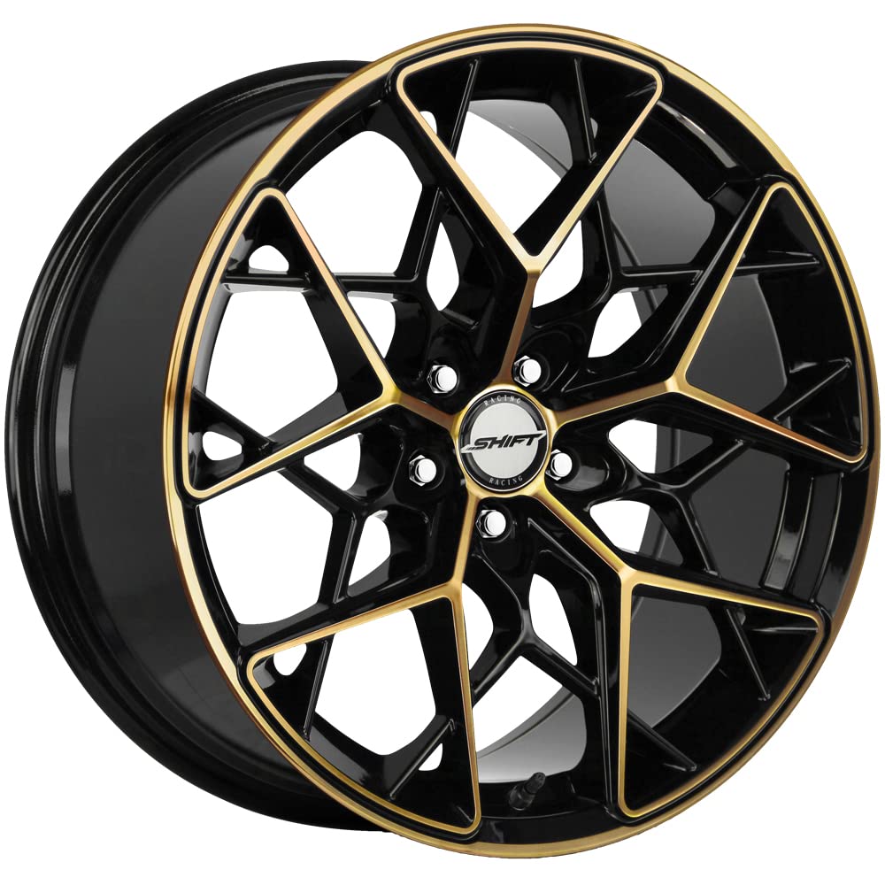 Bronze Machined Black Piston Wheels by Shift Wheels