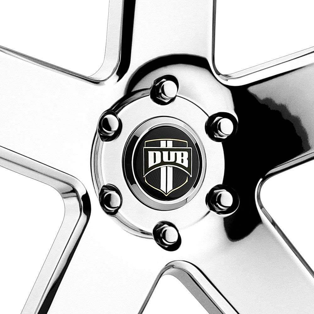 DUB S115 BALLER Chrome Wheel tpms (22 x 8.5 inches /5 x 114 mm, 38 inches Offset)