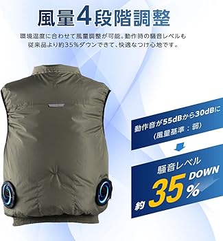 Amazon.co.jp: [asuka] 空調ウェア 冷却服 空調作業服 ベスト