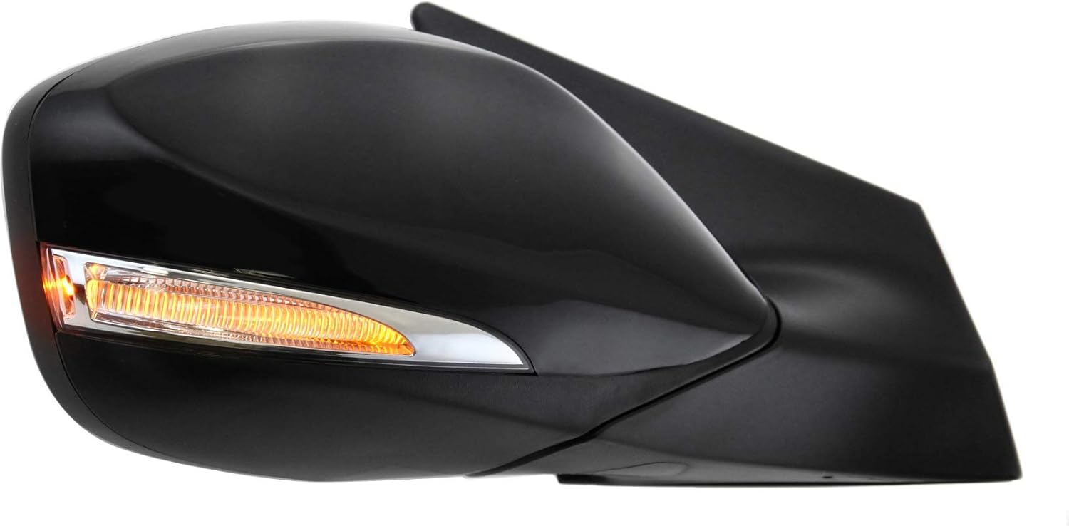 Garage-Pro Driver & Passenger Side Power Heated Mirrors for Hyundai Elantra 2011-2013, Side Mirror, Driver Side Mirror, With Signal Light, Paintable, Sedan, USA Built Vehicle