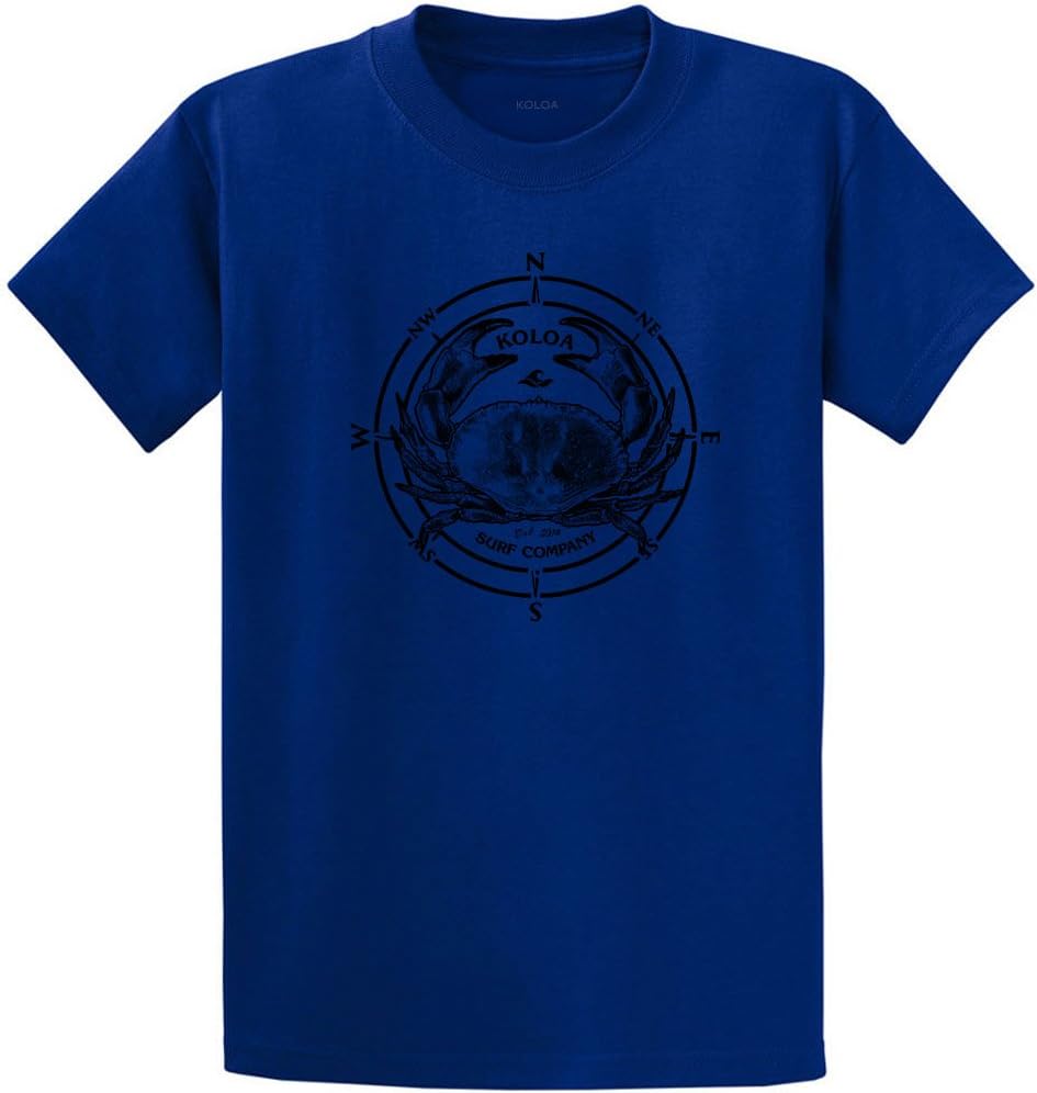 Koloa Surf Dungeness Crab Heavyweight Tees Reg, Big & Tall