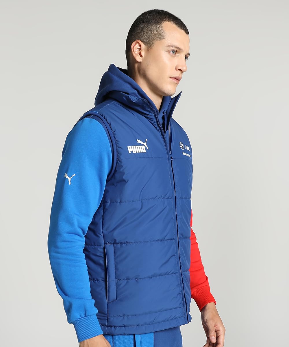 PUMA Veste sans manches matelassée MT7 BMW M Motorsport Homme S Pro Blue M Color
