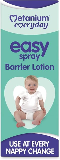 Metanium Everyday Easy Spray Barrier Lotion, Protection from Nappy Rash, For Every Nappy Change 60ml