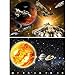 Produktbild GREAT ART 2er Set XXL Poster Kinderzimmer  Weltraummission Spaceshuttles und Sonnensystem Wandbild Dekoration Universum Astronauten Planeten Jungen Mädchen Jugendbild (140 x 100cm)