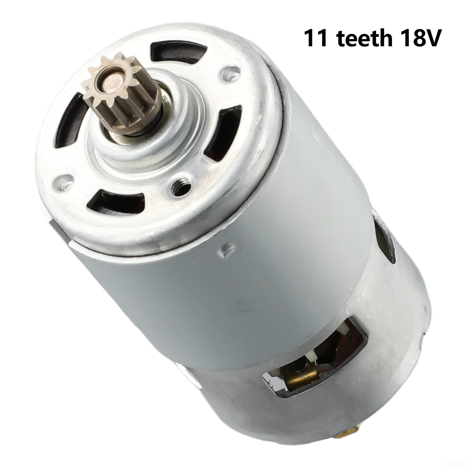 Motor de engranaje de motor CC RS775 Motor de CC para sierra alternante Sierra de mano pequeña 11 engranajes de dientes 18V 5000-10000r/min Herramienta eléctrica con ventilador de refrigeración