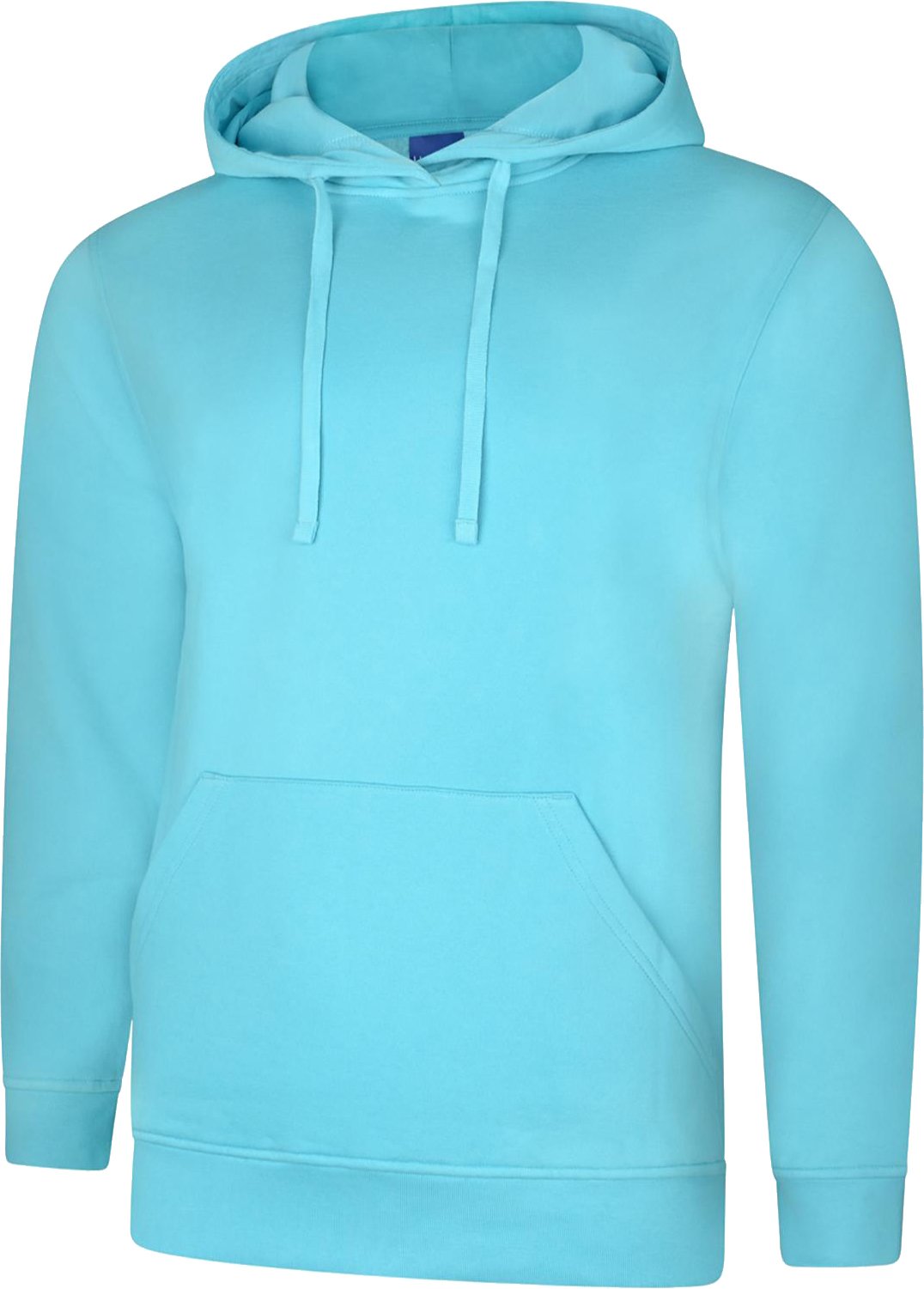Uneek Uc509 Deluxe Hooded Sweatshirt Turquoise M