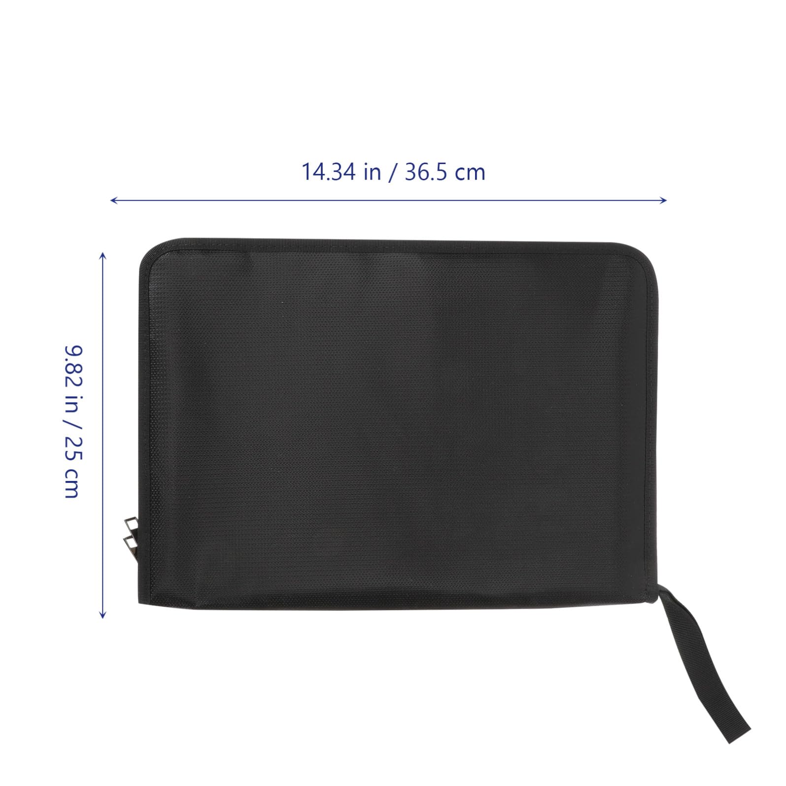 Borsa Portadocumenti e Ignifuga Organizer per Documenti Importanti Classificatore per Lettere Estratti Conto e Foto Realizzato in Composito e Materiale in Pvc
