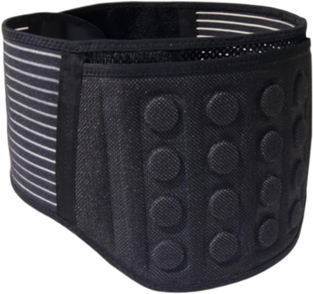 Waist Trimmer Lower Back Brace Belt Self-Heating Lumbar Magnetic Therapy Waist Support Belt with 21 Magnets Release Heat Waist Cincher Trimmer(M)