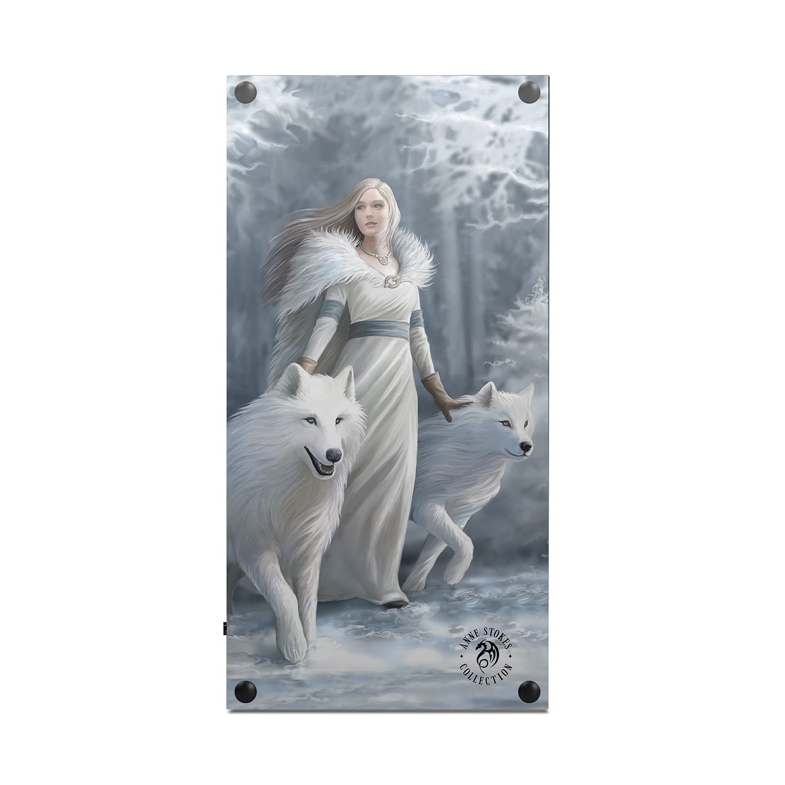Head Case Designs sous Licence Officielle Anne Stokes Gardiens d'hiver Mix Art Vinyle Autocollant De Jeu Peau Autocollant Couverture Compatible avec Xbox Series X Console and Controller Bundle
