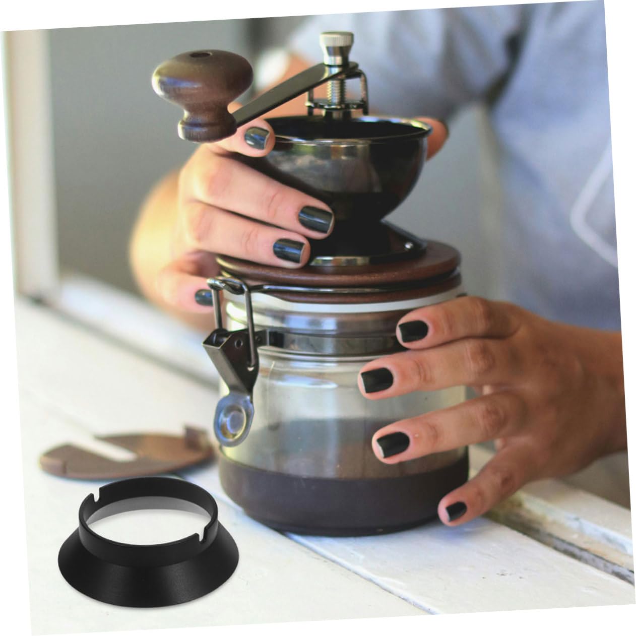 IMIKEYA 4 Sätze Zubehör Für Kaffeemühlen Kaffeezubehör Dichtungen Für Kaffeemühlen Kunststoffdichtungen Für Kaffeemühlen Kunststoffdichtungen Für Kaffeemühlen 4 Stück * 4