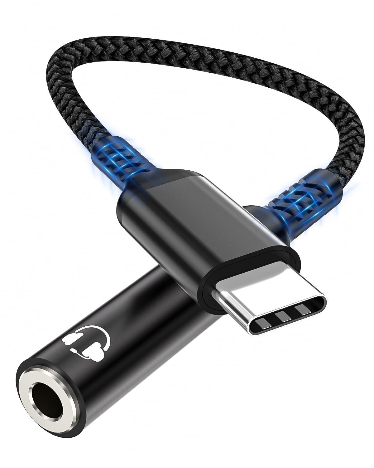 Adaptateur Usb C Jack De Casque 3,5Mm Et Chargeur Supporte Audio Et