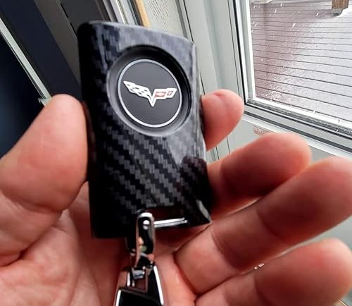 Vista 22 de Carcasa iJDMTOY para llavero de mando a distancia de Cadillaic, Negro