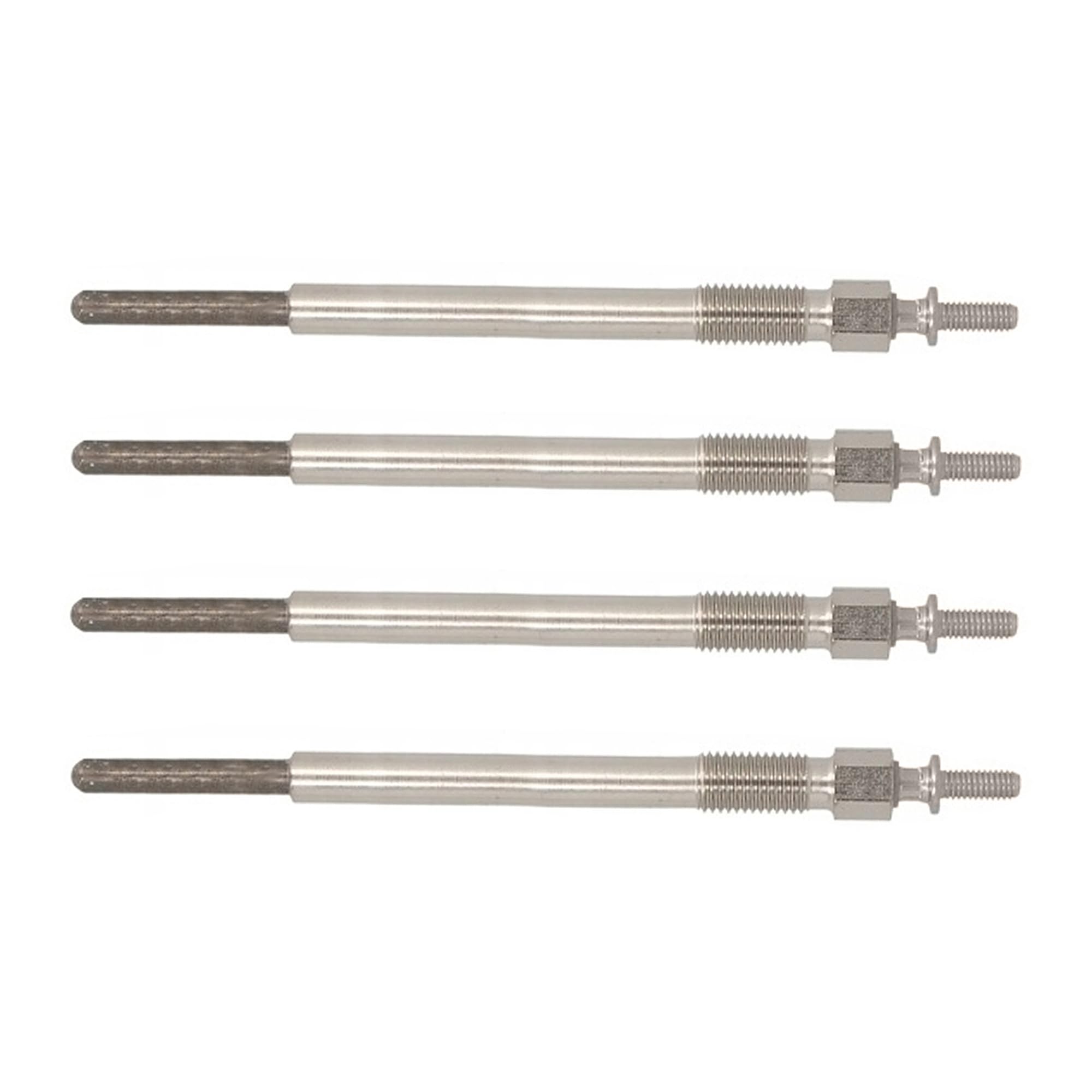 (Lot de 4) Bougie de préchauffage compatible Berlingo C2 Xsara Picasso C4 C3 C5 Fiesta Focus C-Max Fusion C30 S40 V50 Partner 206 307 407 1,6 1,4 HDi 1,4 1,4l 1,6 1,6l Hdi Tdci 1,6d MZ-CD