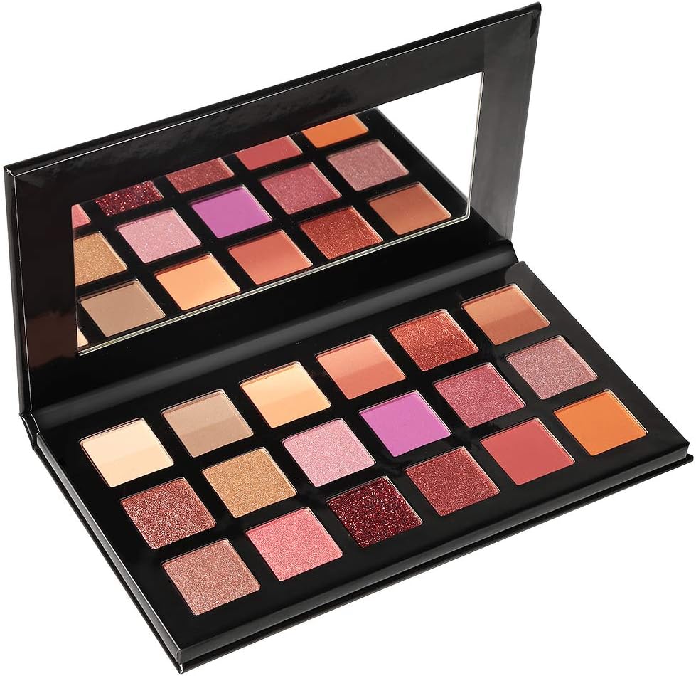 Professional 18 Color Pro Eyeshadow Palette Set Waterproof Makeup Eyeshadow Kit Set (18 Color)