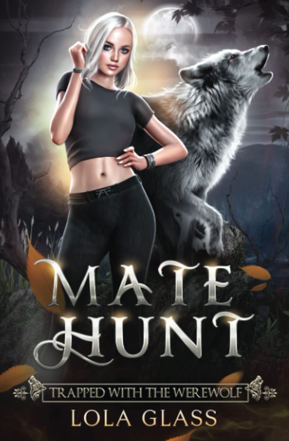 Cover of Trapped with the Werewolf