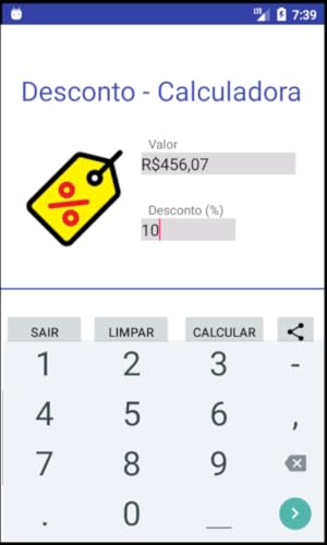 Desconto - Calculadora