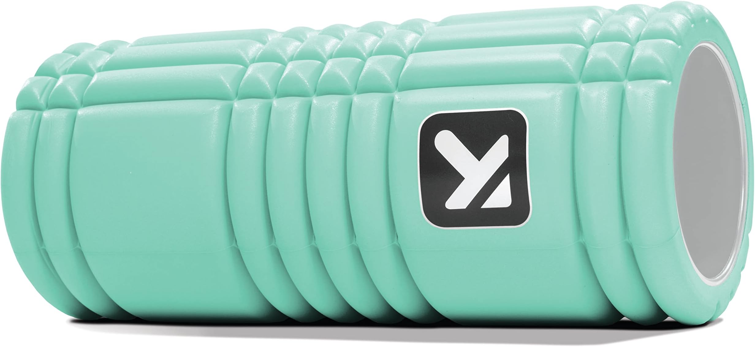 TriggerPoint Grid Foam Roller - Multi-Density Exterior, Rigid Core - Trusted by Therapists and Athletes - Standard Density, Includes Online Instructional Videos, 33cm, Mint