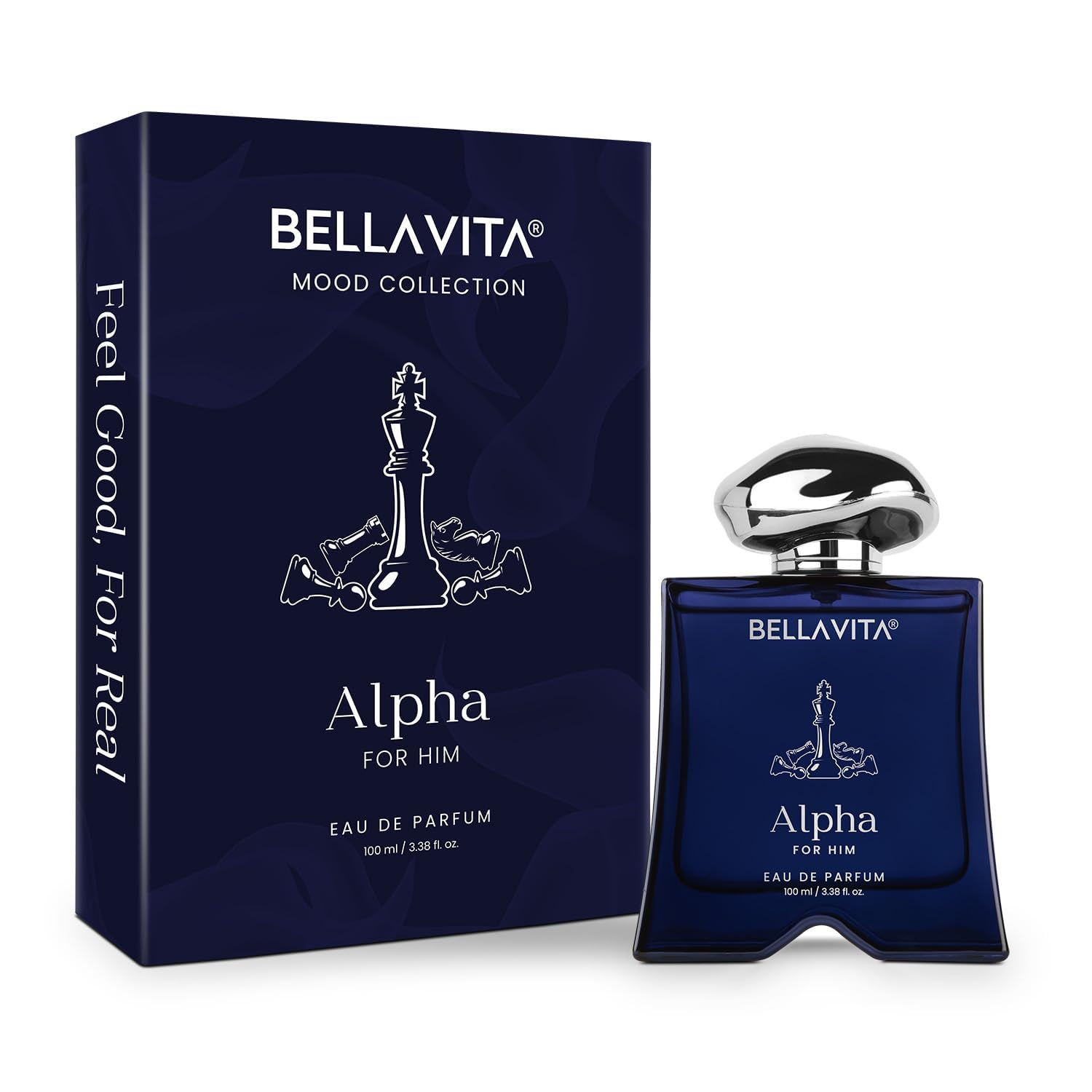 BELLAVITA Mood Collection ALPHA Perfume for Him | Long-Lasting Luxury Perfume | Bold & Sophisticated Perfume For Men, 100ml