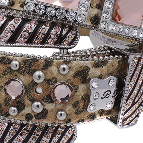 886 EXOTIC COWHIDE WESTERN WOMENS BELTS Cowgirl Bling Belts Rodeo Belts Plus Size Western Belts For Cowgirls3