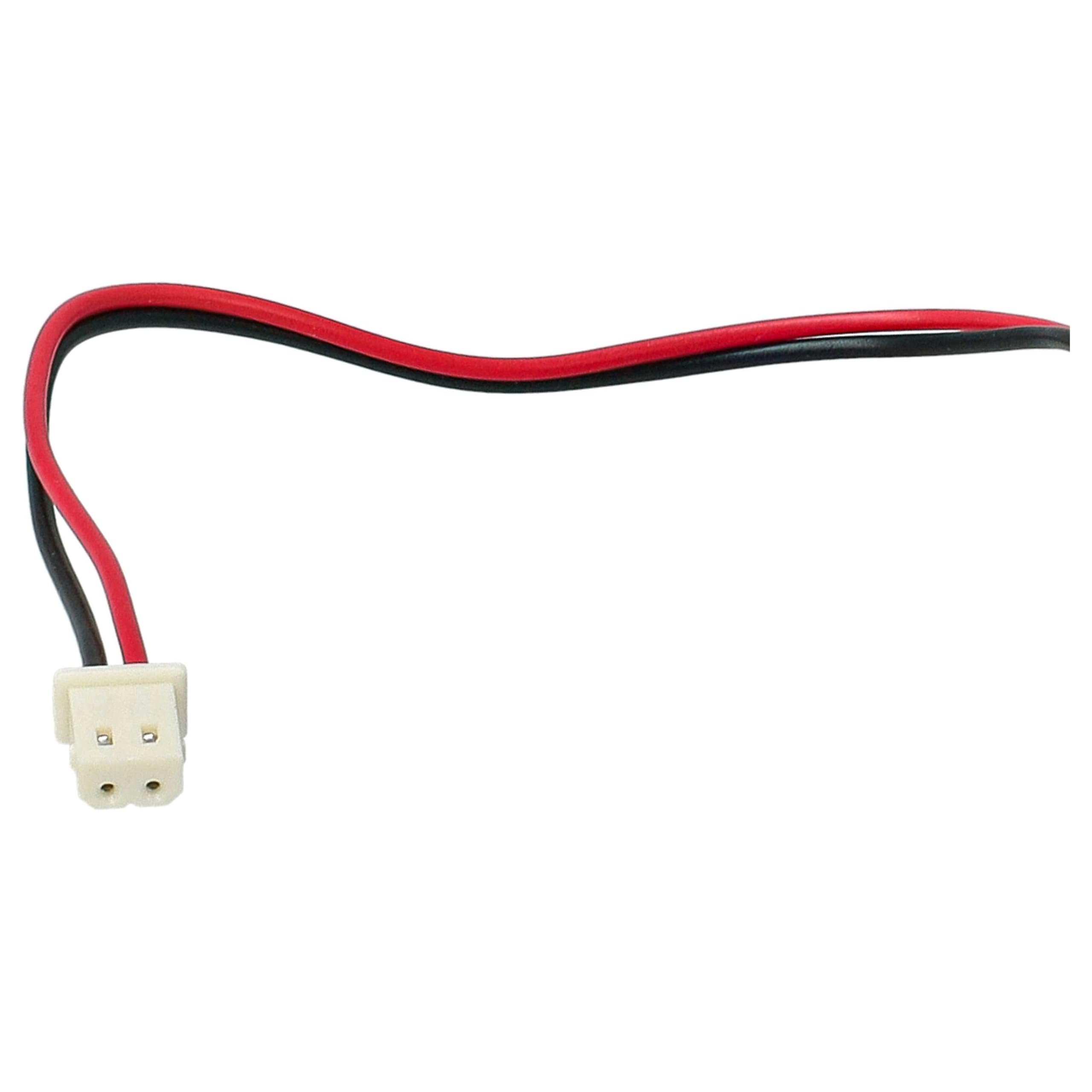 vhbw 2 x bateria zamienna do Visonic 0-9912-K, ER34615M, ER34615M/W200, 88030498 do instalacji alarmowej, systemu alarmowego (14500 mAh, 3,6 V, Li-SOCl2)