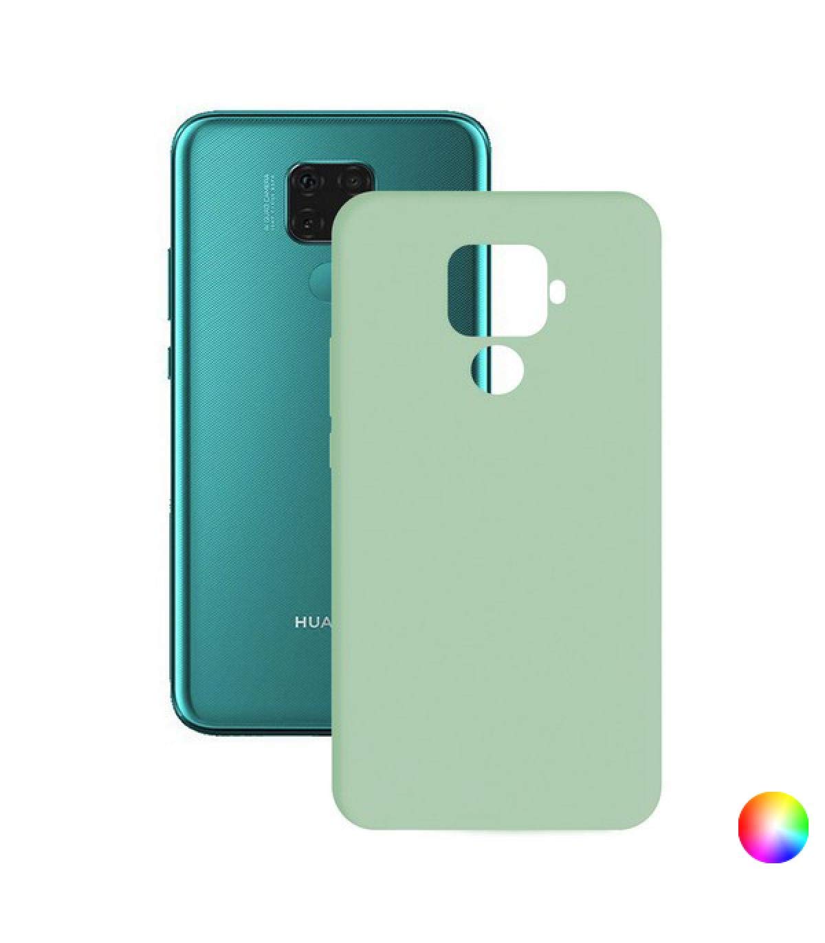 BigBuy Tech S1903888 Case for Huawei Mate 30 Lite Silk TPU