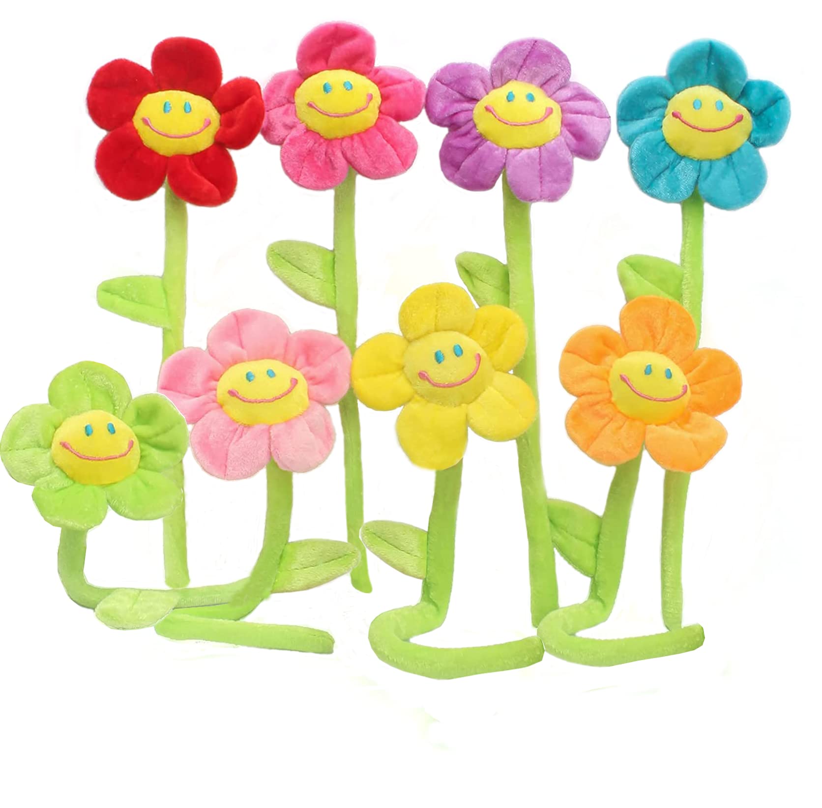Amazon｜ぬいぐるみ花束 スマイルフラワー 多用途 カーテンストッパー
