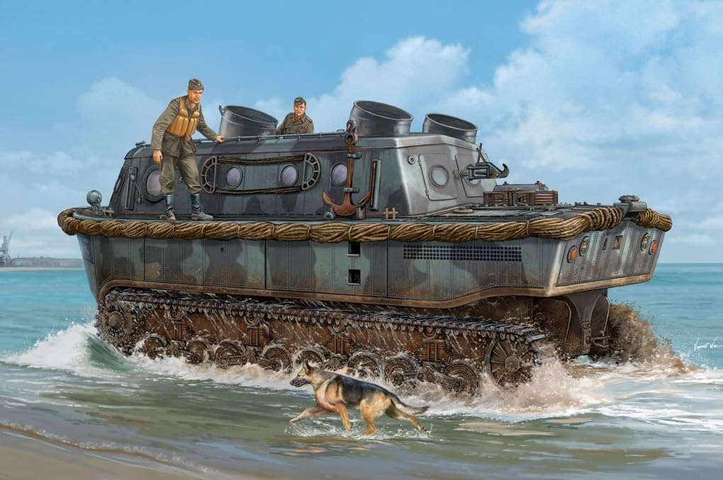 Hobby Boss Land-Wasser-Schlepper Early Type Vehicle Model Building Kit