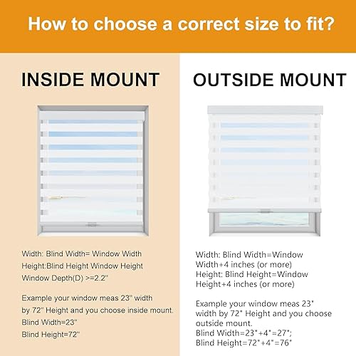 Miniatura 4 de Persilux Persianas de cebra sin cordóncon cable para ventanas, persianas enrollables de filtrado de luz, tamaño personalizado