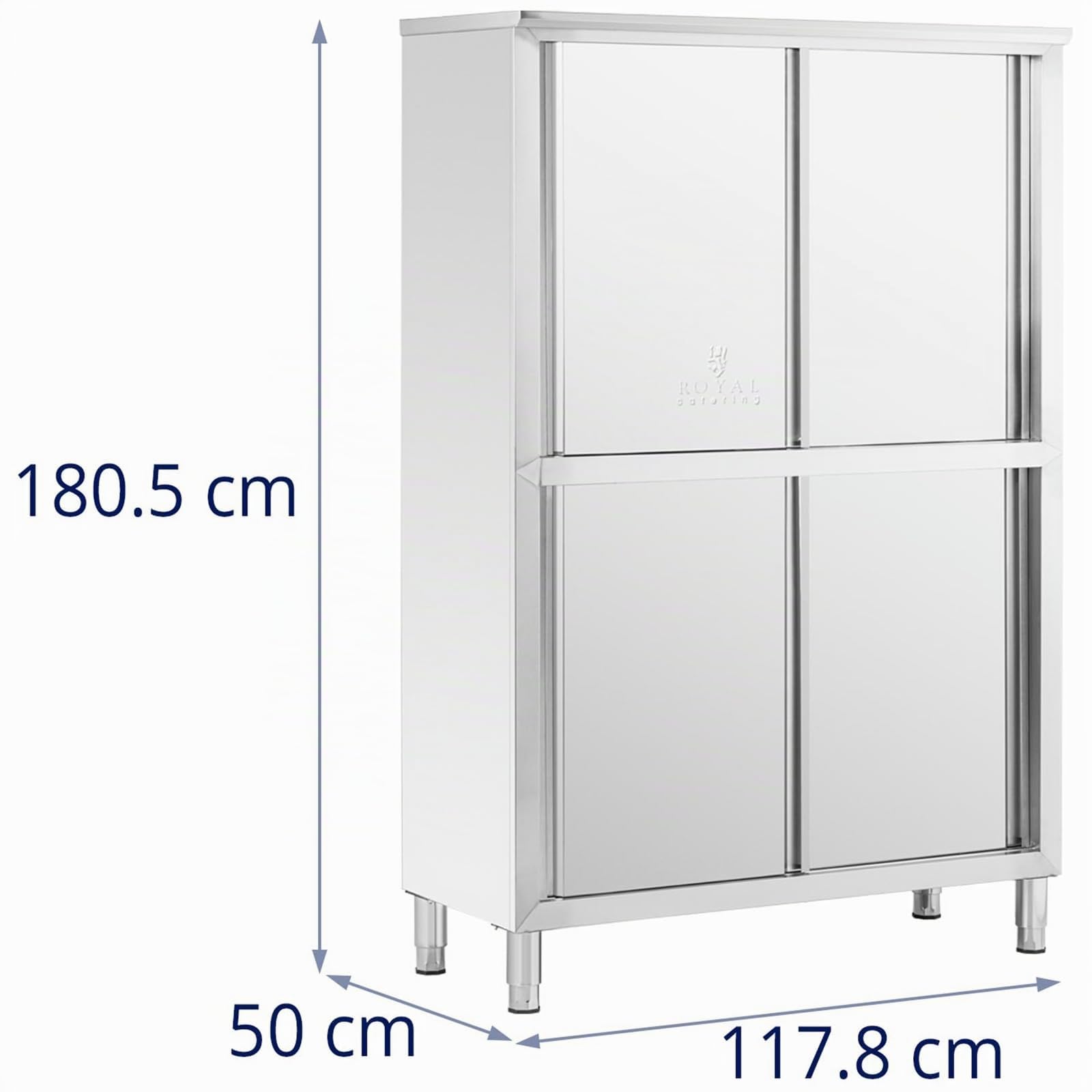 Royal Catering - RCGE-120 - Armario de Cocina - 180 cm de Altura