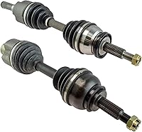 Vista 3 de TRQ Juego de conjunto de eje de transmisión CV delantero para conductor y pasajero, 2 piezas, compatible con Ford Explorer 4WD 95-01, Explorer AWD