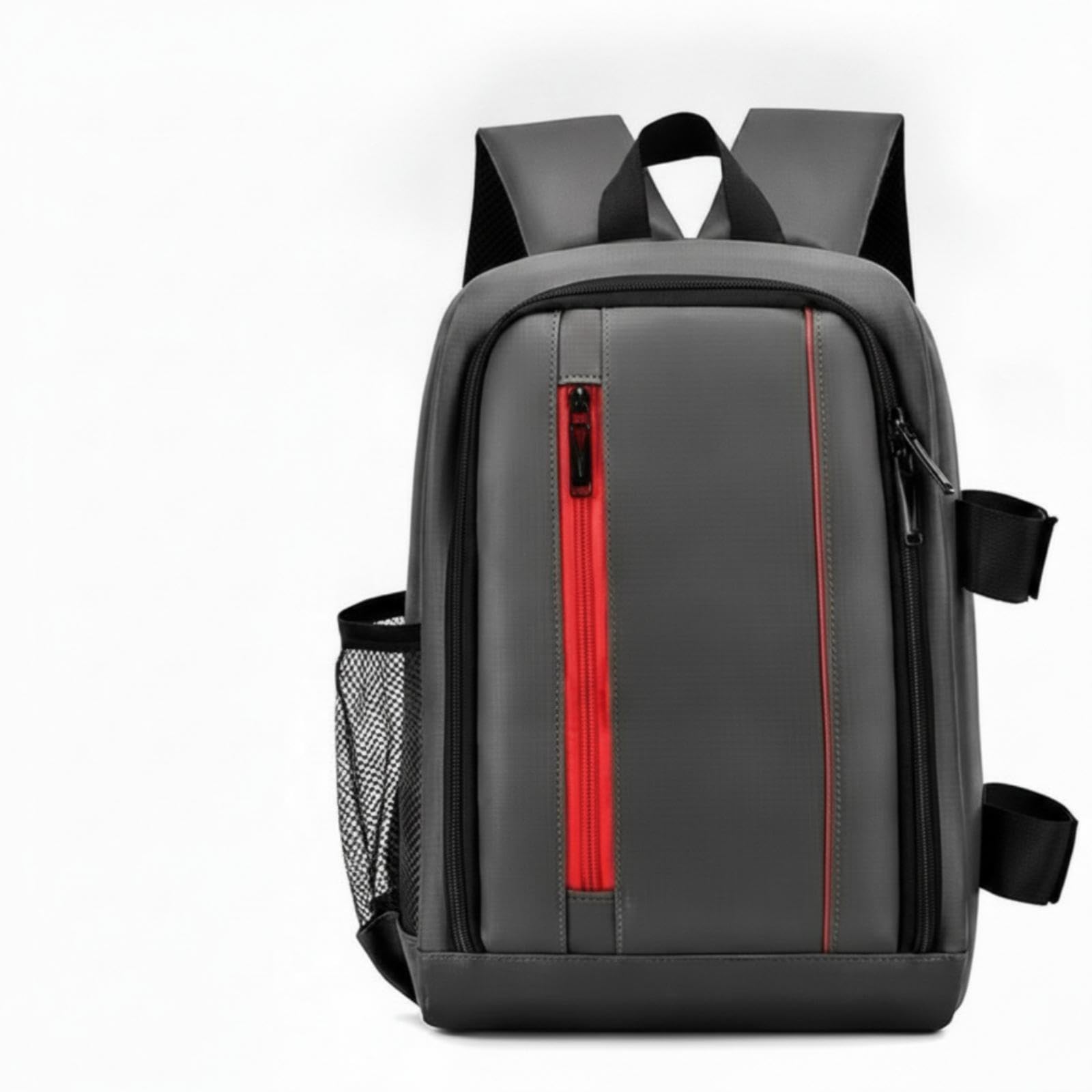 SNAPPSY DSLR Camera Backpack Compartmentalized Storage Small Camera Backpack Multi-Functional for Photographers, Travel, Outdoor Gray-picture-39