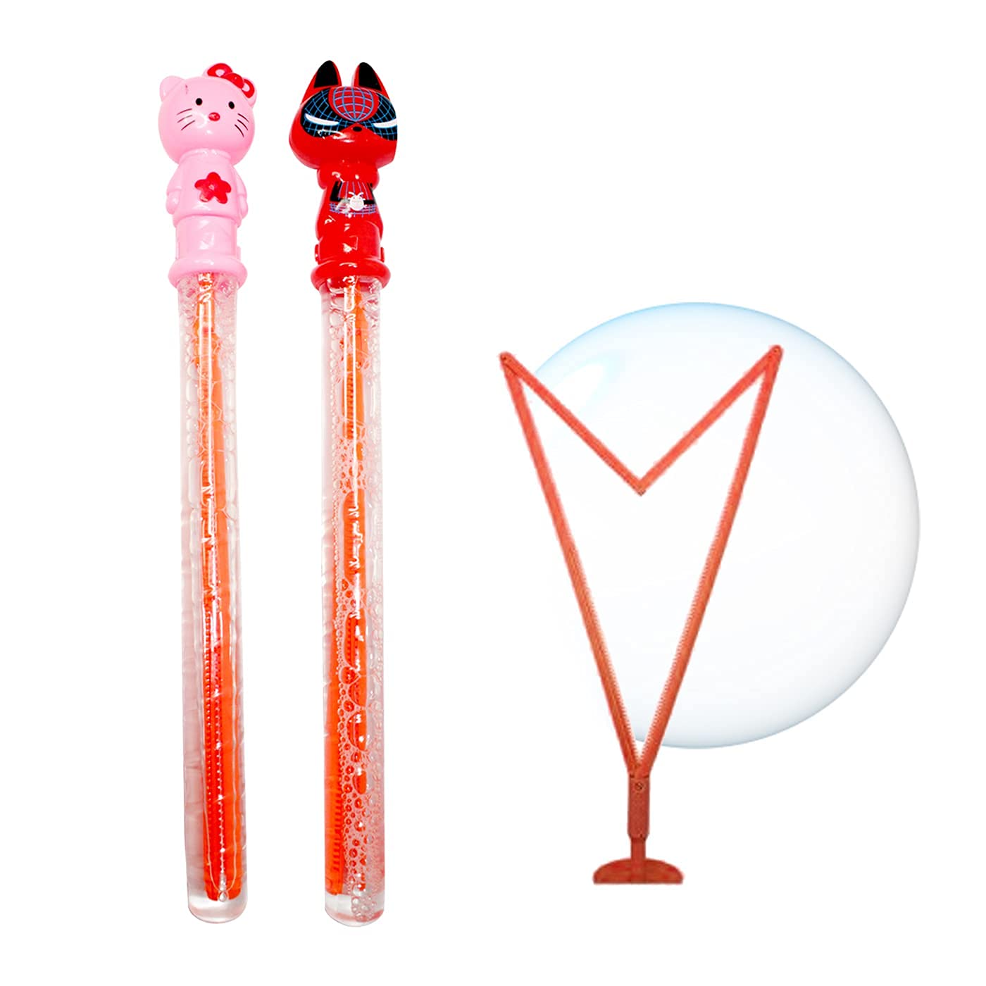 TOYSONHILLS ® Amazing Giant Size Bubble II Made in India II Multicolor II 40 CMS (A Pack of 3)