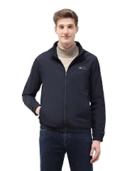U.S. POLO ASSN. Mens Transitional Jacket With Conceled Hood Full Sleeve Jackets (USJCKS028_NAVY_XXL)