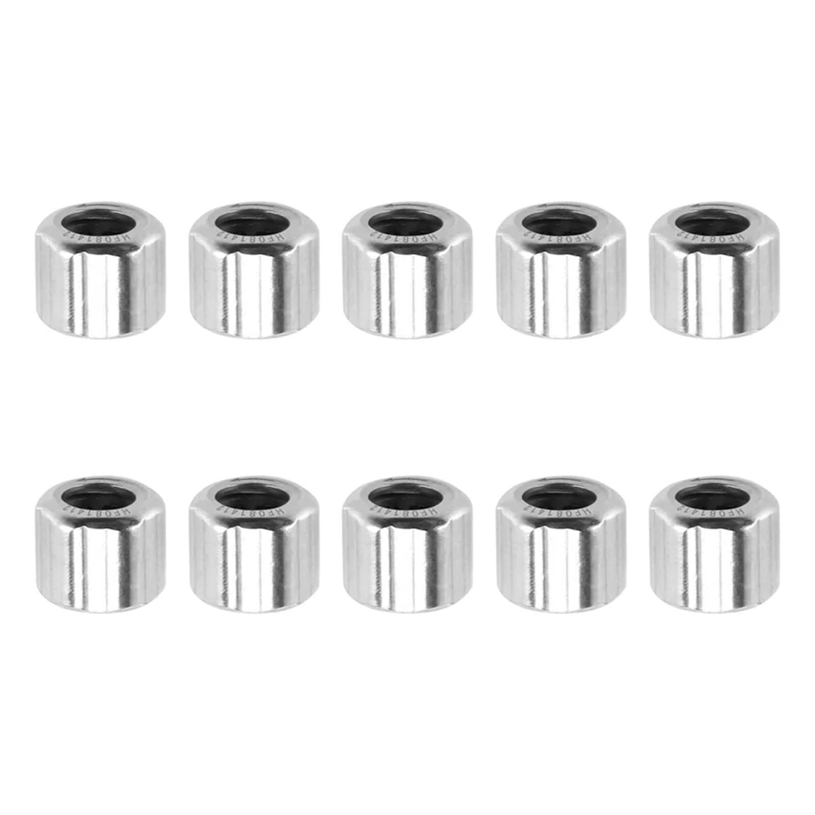 Aspectos, Paquete de 10 rodamientos agujas HF081412 unidireccionales hexagonales 8X14X12mm