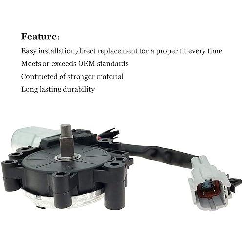 Miniatura 3 de Motor de elevación de elevalunas eléctrico delantero izquierdo Lado del conductor para Nissan Titan 2004-2014 2004 Nissan Pathfinder Armada