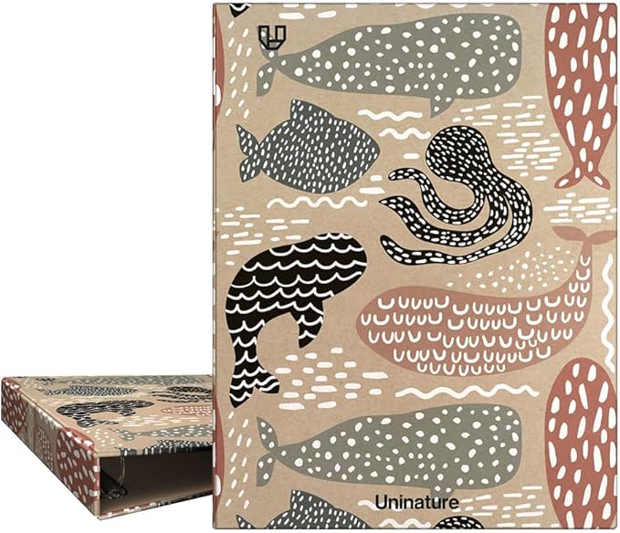 Unipapel A5 Ringordner Umweltfreundlich - 4 Ringe 20mm Aus 100% Recyceltem Papier