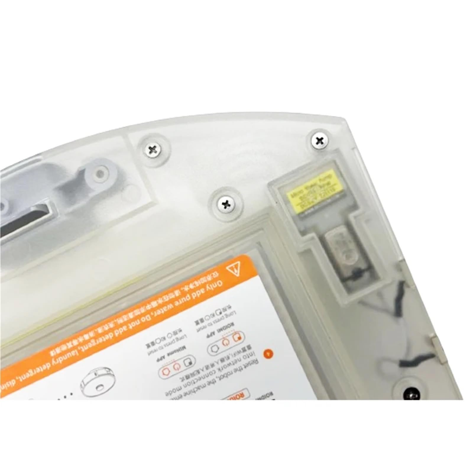 Compatible Con Roidmi Eve Plus Robot Aspirador Barredor Accesorios De Repuesto Eléctrico Con Filtro 2 En 1 Control Caja De Polvo Tanque De Agua