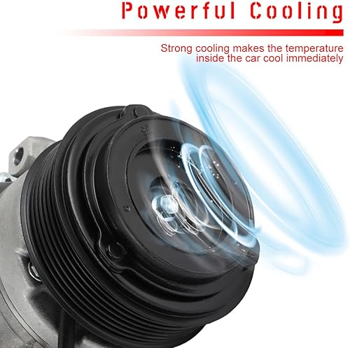 Miniatura 3 de cciyu Compresor de aire acondicionado 2010 apto para Toyota 4Runner 2.7L 2010-2014 apto para Toyota FJ Cruiser 4.0L CO 29026C bomba de CA