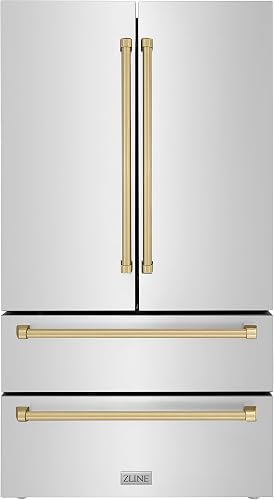 ZLINE Kitchen and Bath RFMZ-36-CB refrigerator, Champagne Bronze