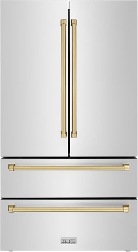 ZLINE 36 Counter-Depth French Door Refrigerator, 22.5 Cu. Ft.
