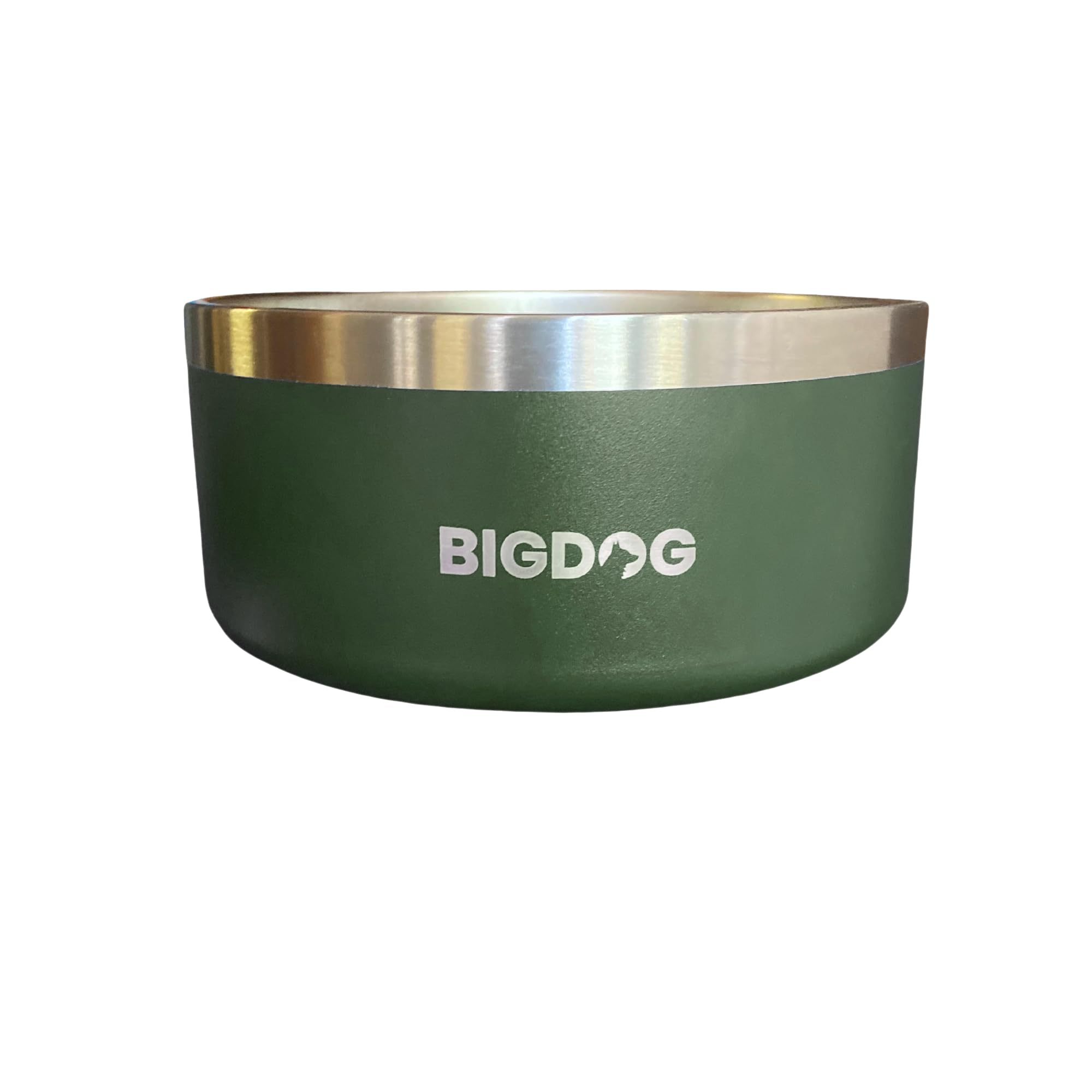 Army Green Bigdog Dog Bowl
