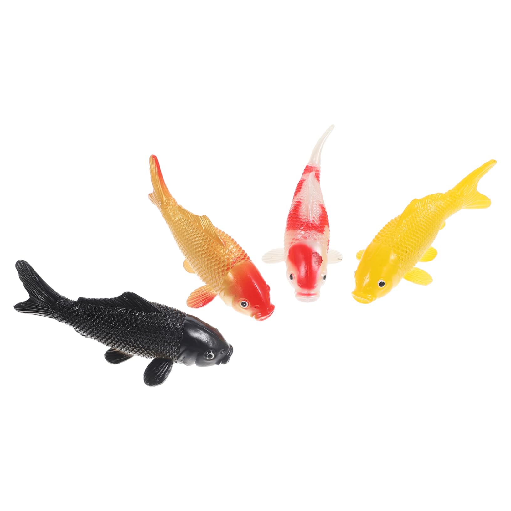 TOYANDONA 15pièces Décoration Aquarium Poissons Miniatures Ornement Poisson Figurine pour Micro-Paysage Créatif