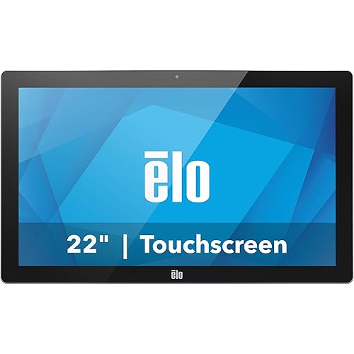 Elo I-Series 5 Steel with Android 21.5-inch Touchscreen Computer - TouchPro PCAP 10 Touch, 1920 x 1080, Qualcomm QCS6490, with PoE, 8GB RAM, 64GB SSD, Black