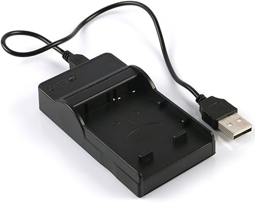 Cargador de batería micro USB delgado inteligente para cámara digital Sanyo Xacti VPC-T1495, VPC-T1496, VPC-TP1000