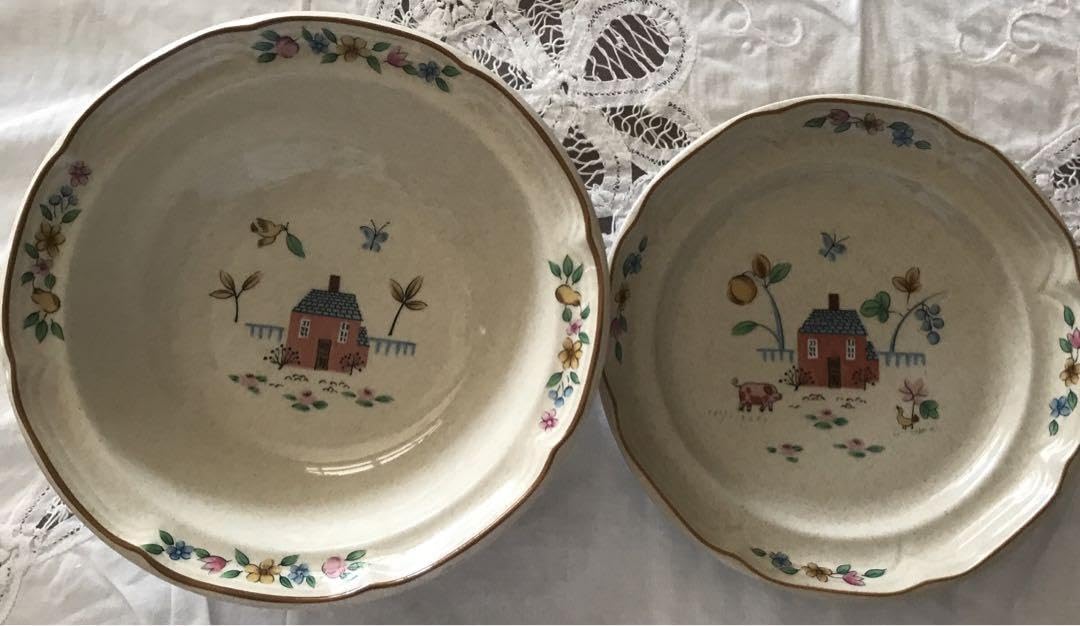 Amazon.co.jp: ハートランドアメリカンカントリーお皿 : ホーム＆キッチン