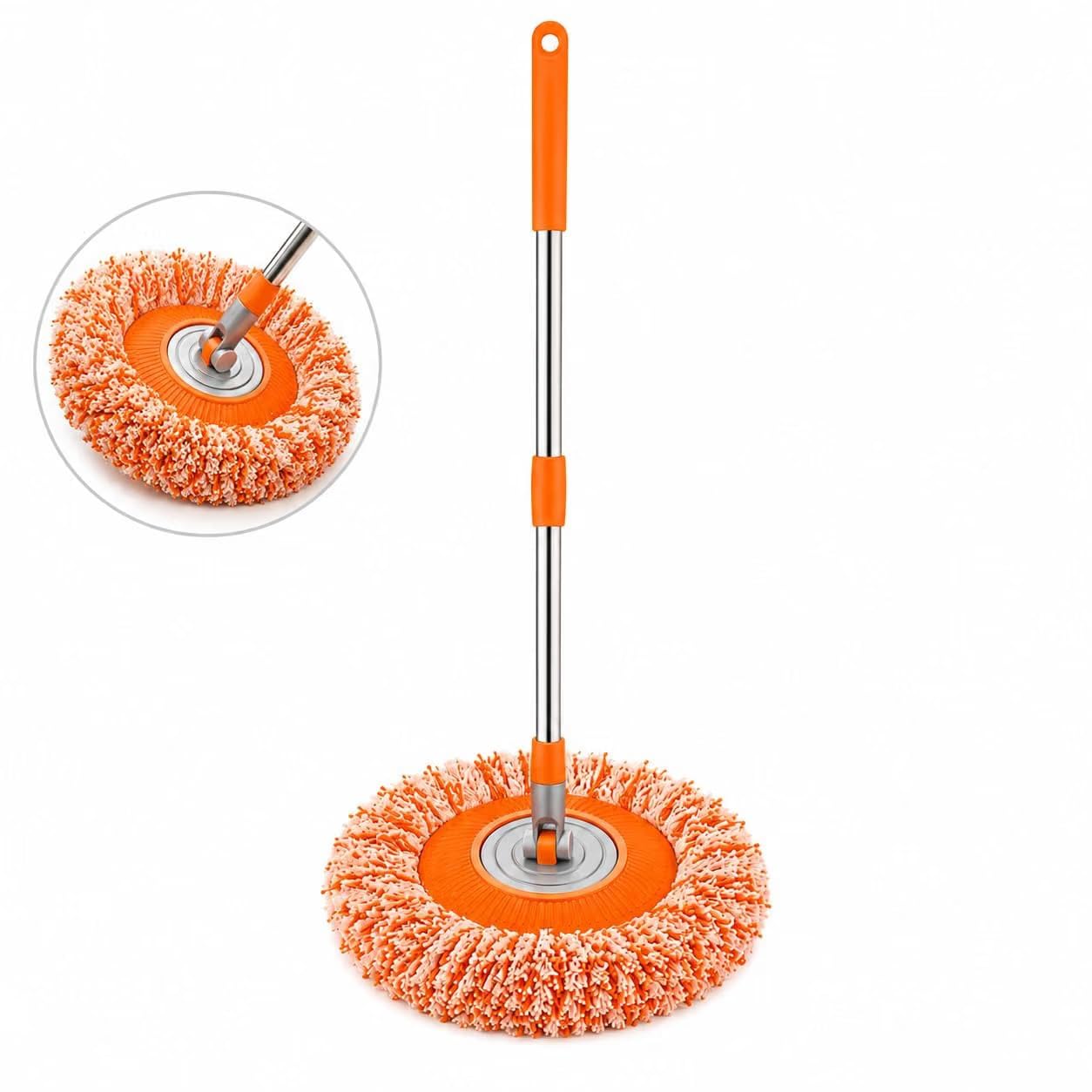 360 Rotating Microfiber Mop - Clean Floors, Walls & Ceilings -1 360 Rotating Microfiber Mop - Clean Floors, Walls & Ceilings -1